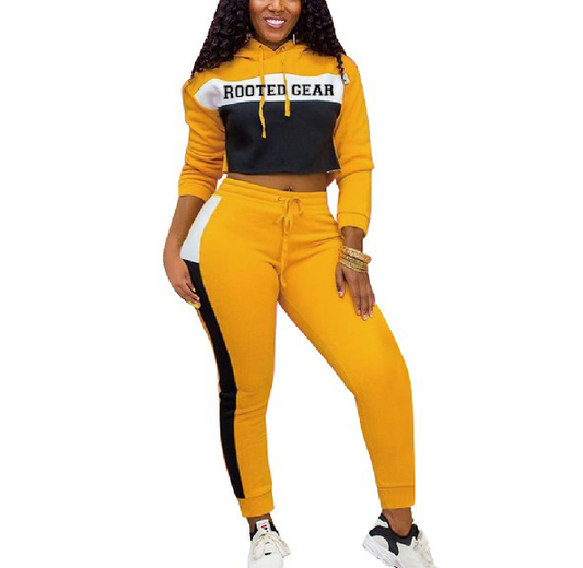 RG Crop Top 2 Piece Jogger Set