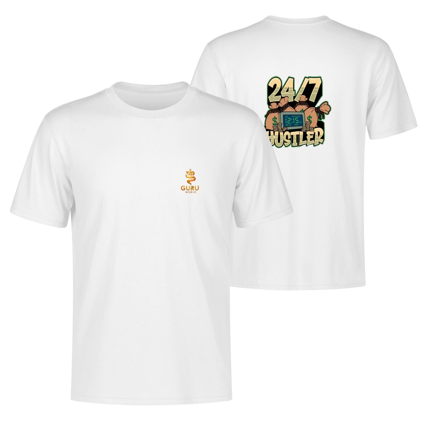 Guru World 24/7 Hustler Graphic Tee