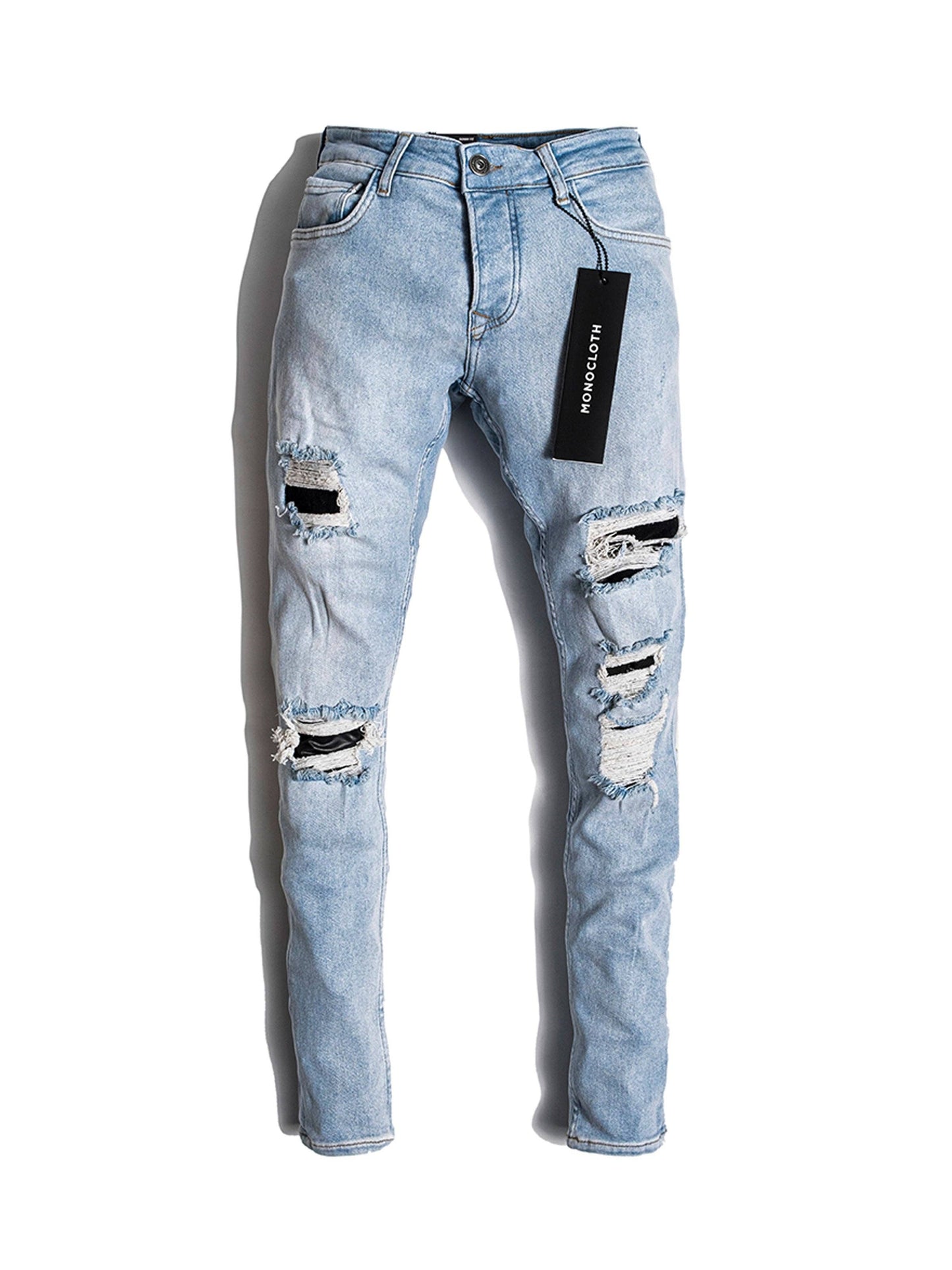 Ripped Freestyle Blue Jeans