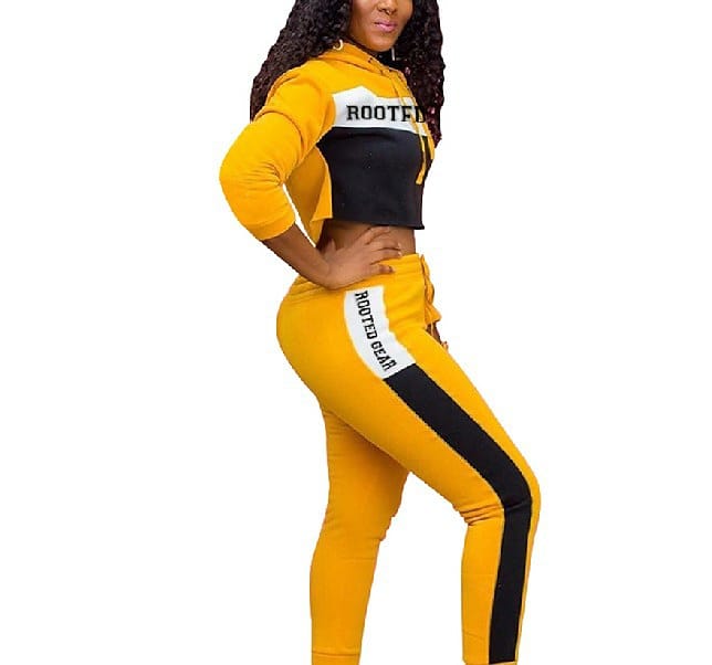 RG Crop Top 2 Piece Jogger Set