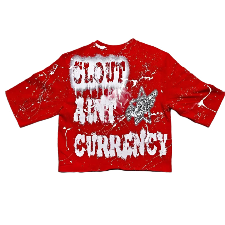 Clout Aint Currency Oversized T-Shirt