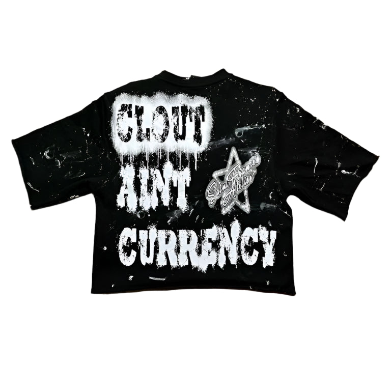 Clout Aint Currency Oversized T-Shirt