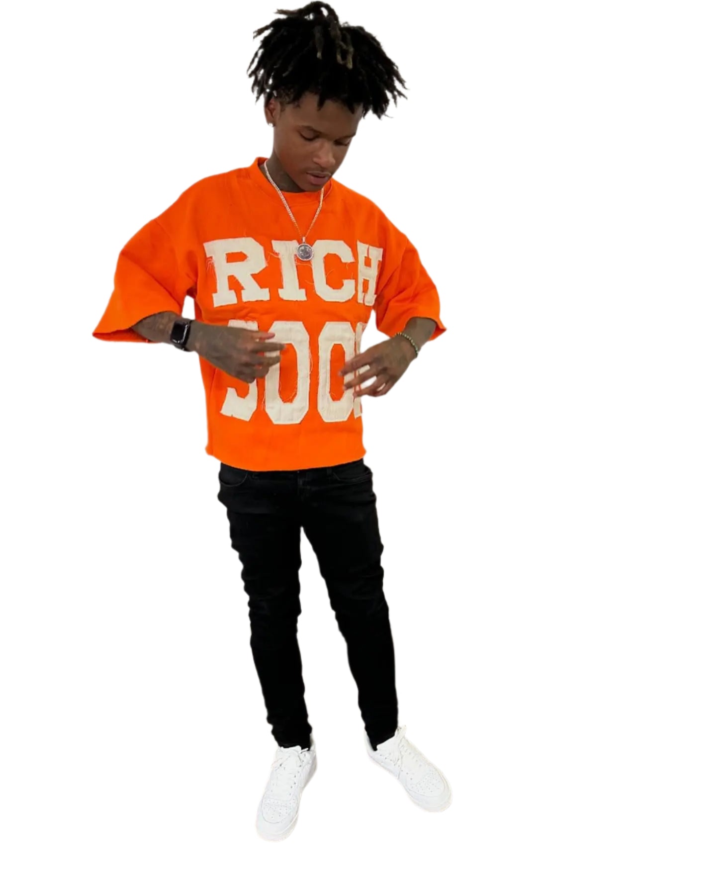 Oversized Loose Fit "Rich Soon" T-Shirt