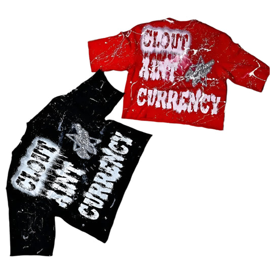 Clout Aint Currency Oversized T-Shirt