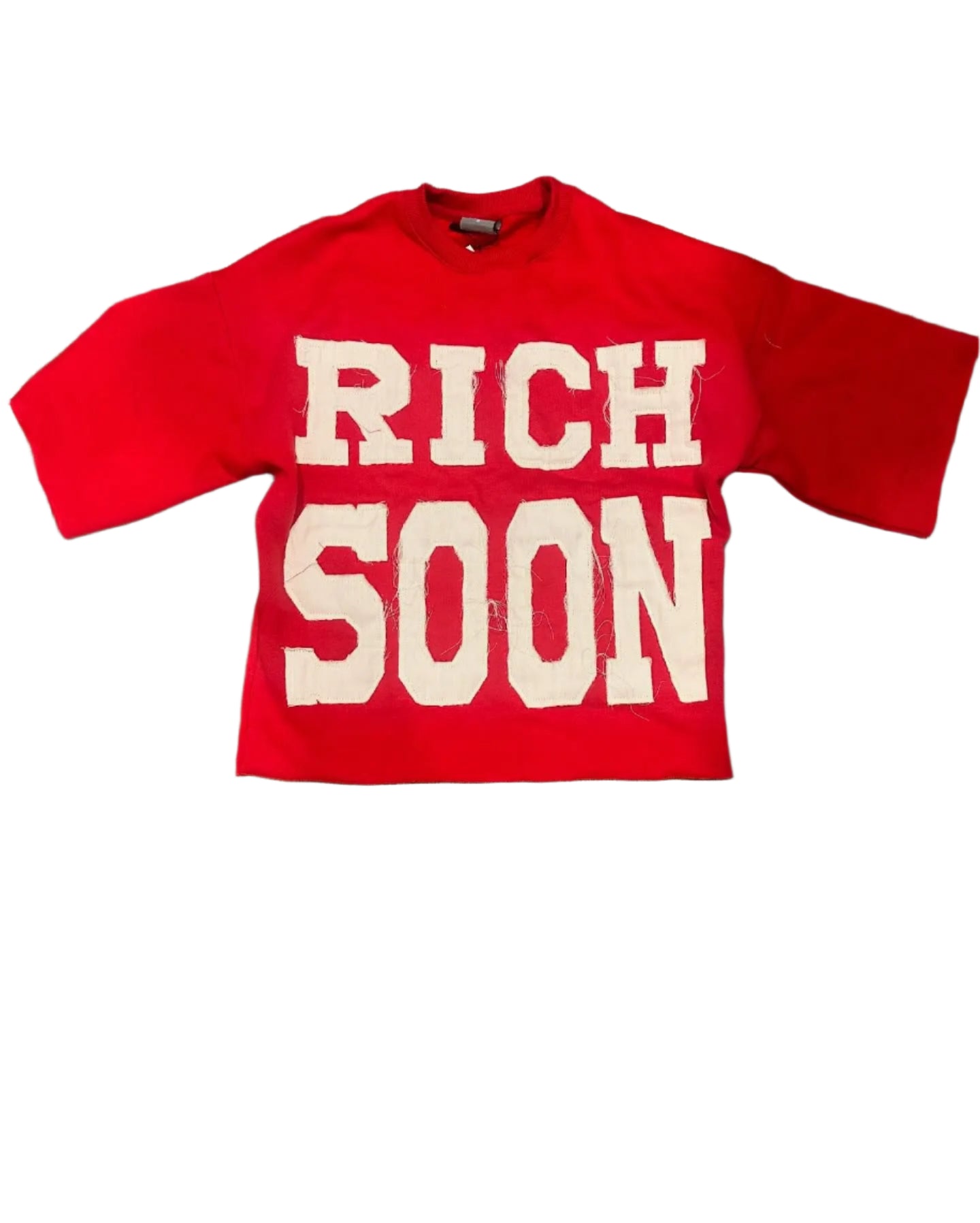 Oversized Loose Fit "Rich Soon" T-Shirt