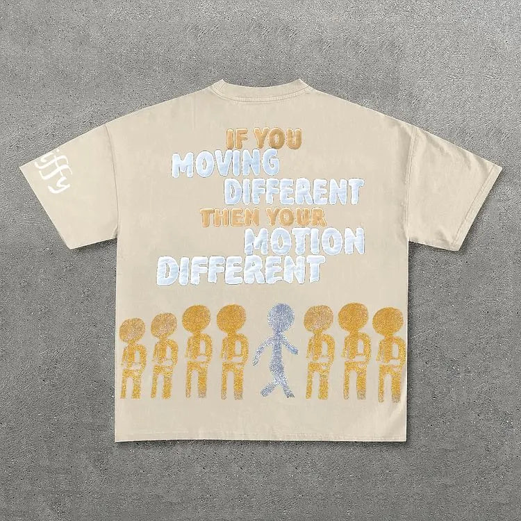 Motion Different Graphic T-Shirt