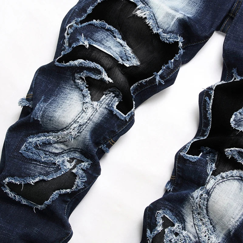 New Fashion Ripped Jeans