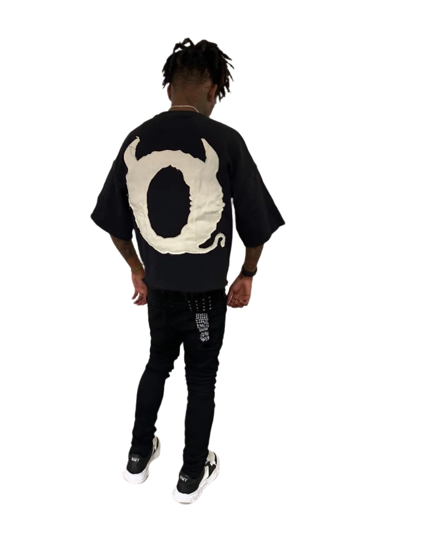 Oversized Loose Fit "Rich Soon" T-Shirt