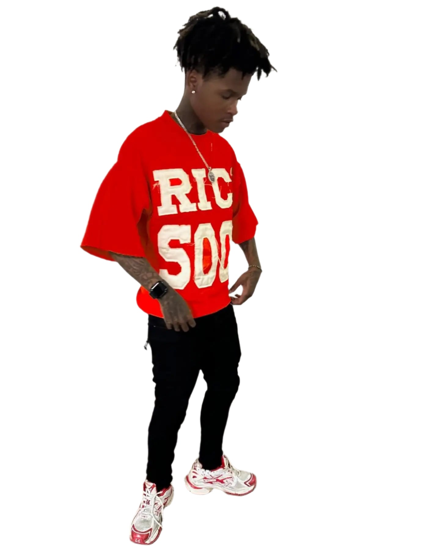 Oversized Loose Fit "Rich Soon" T-Shirt