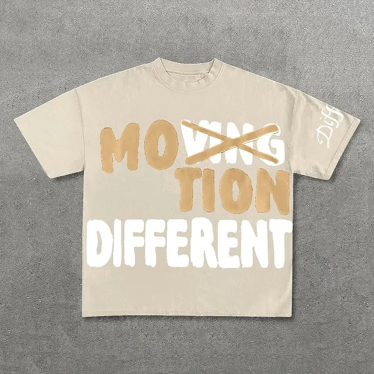 Motion Different Graphic T-Shirt