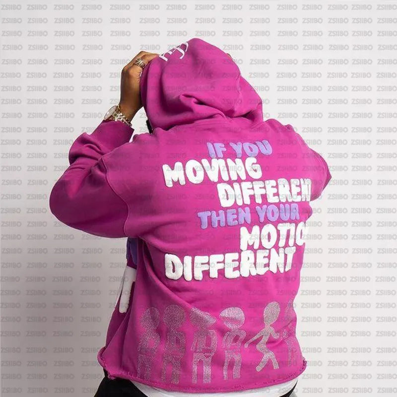 Motion Different Pull Over Hoodie