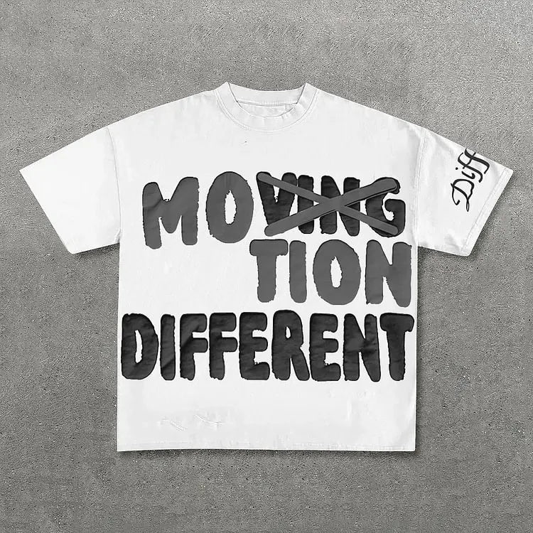 Motion Different Graphic T-Shirt