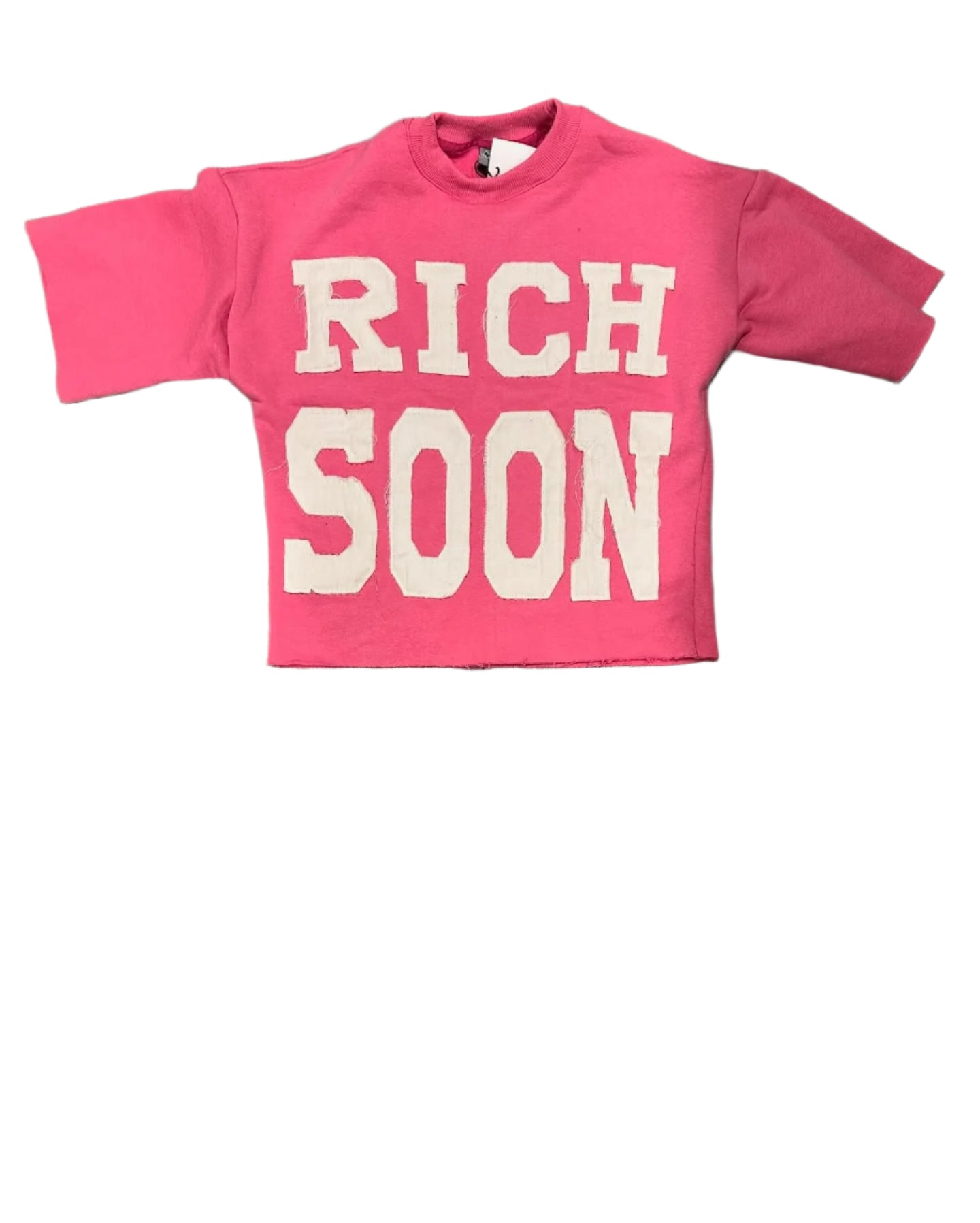 Oversized Loose Fit "Rich Soon" T-Shirt