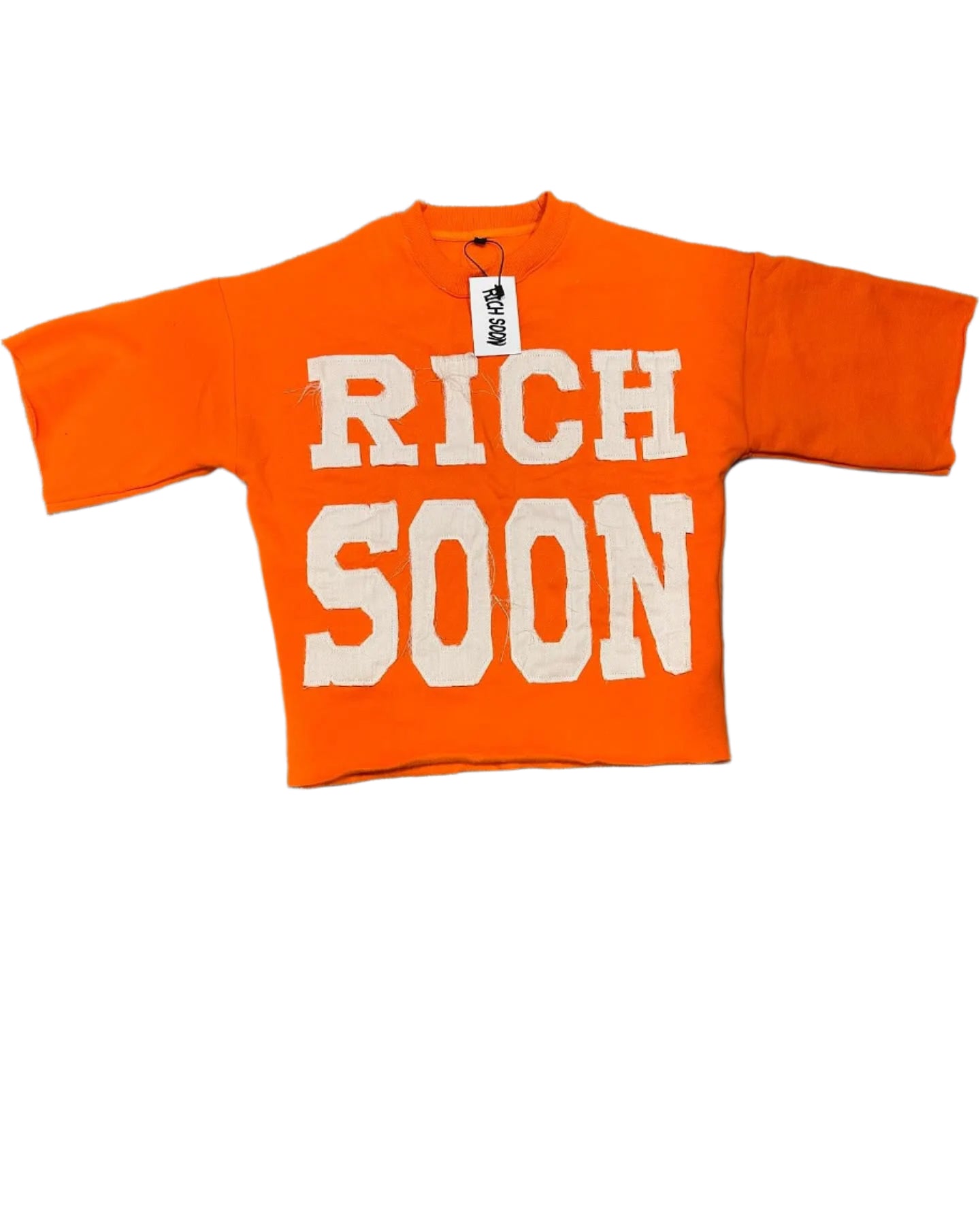 Oversized Loose Fit "Rich Soon" T-Shirt