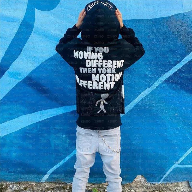 Motion Different Pull Over Hoodie