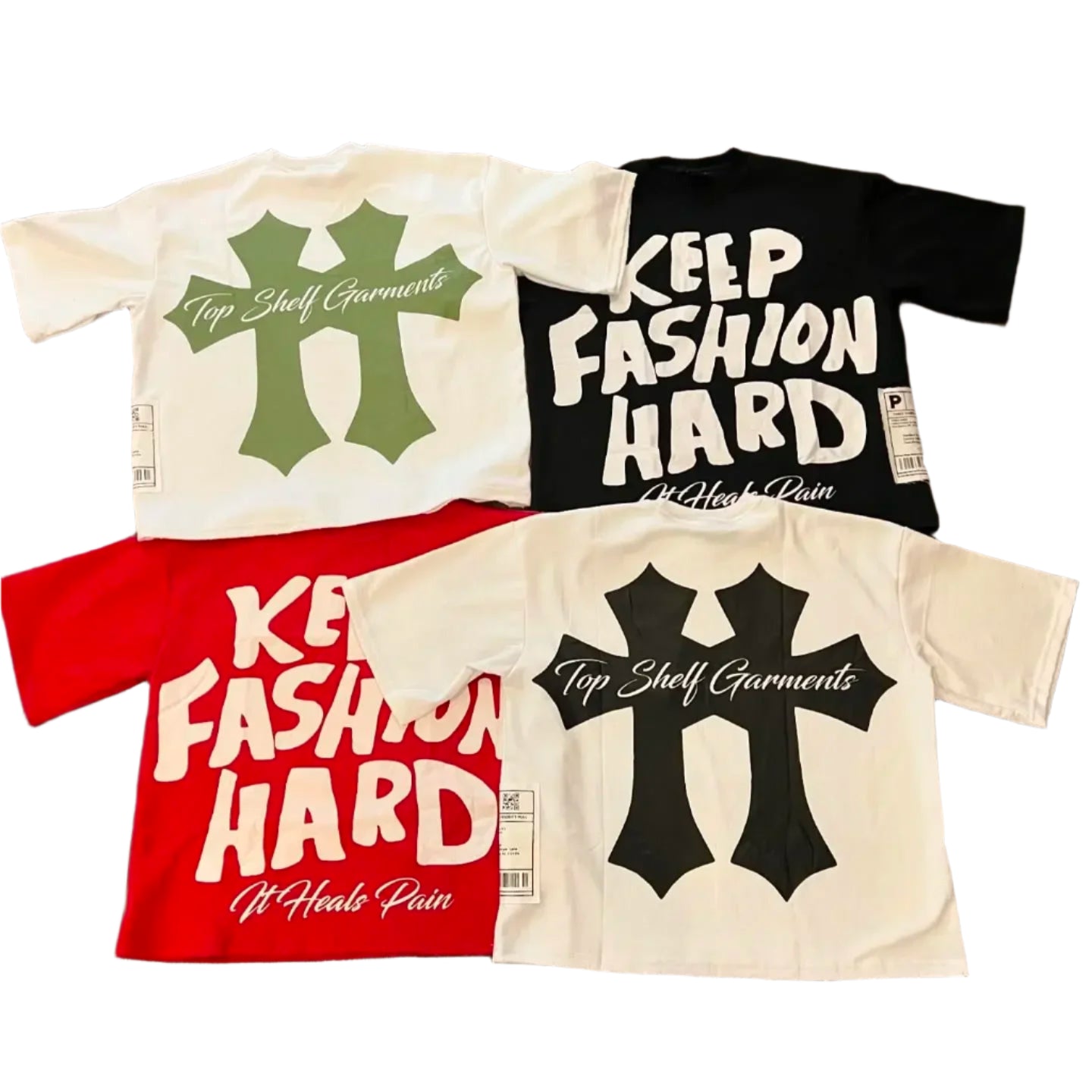 Keep Fashion Hard Designer Tee