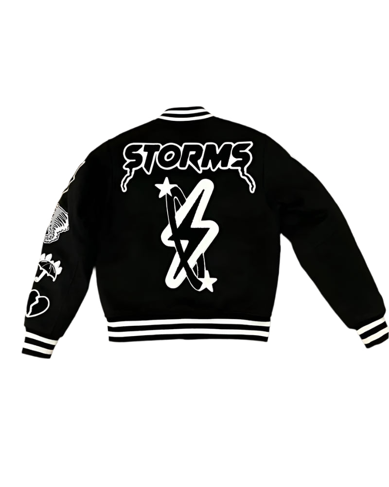 Storms Don't Last Varsity Jacket