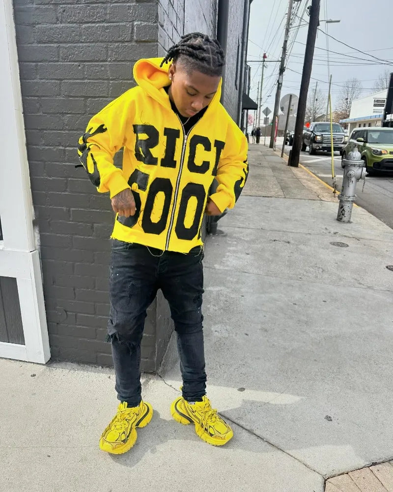 Rich Soon Zip Up Hoodie