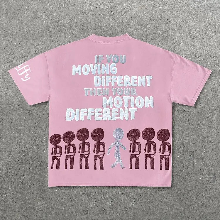 Motion Different Graphic T-Shirt