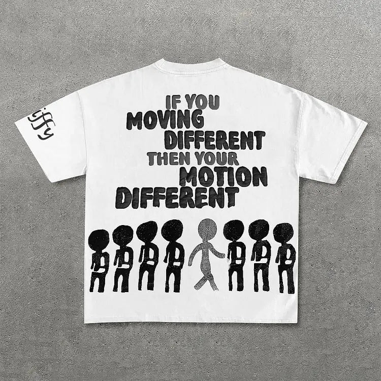 Motion Different Graphic T-Shirt