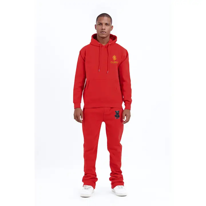 "Teddy Wierdo"  Stacked Flare Sweatsuit