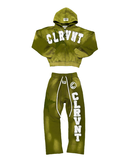 CLRVNT Flare Jogger Set