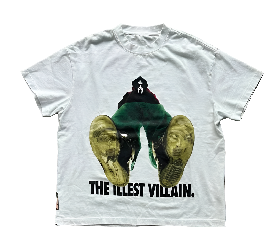 American Villain Character  Printed Over-sized T-shirt