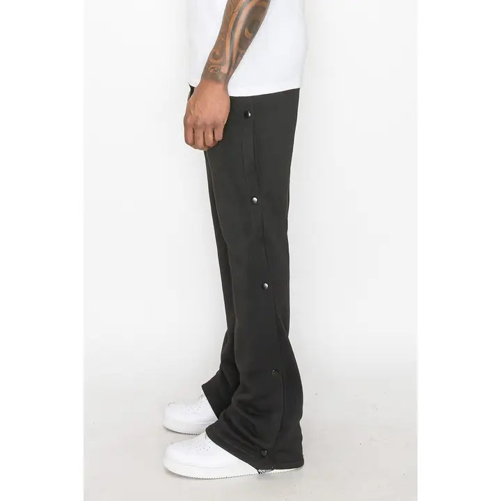 Flared Bandana Fleece Pants